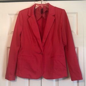 212 Collection Womens blazer jacket coral pink 8